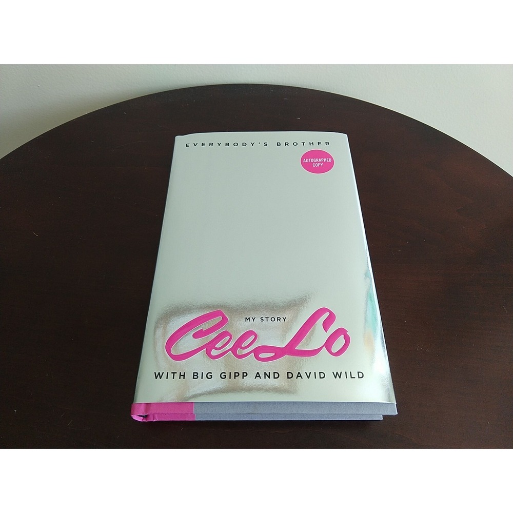 Everybody's Brother Cee Lo Autobiography Signed Autographed Copy Hardcover